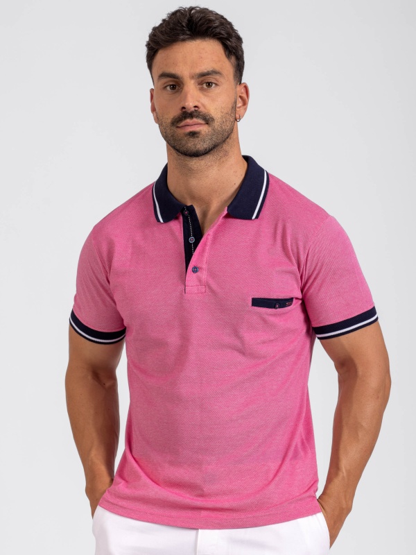 POLO SMK ROSA DOIS FUROS