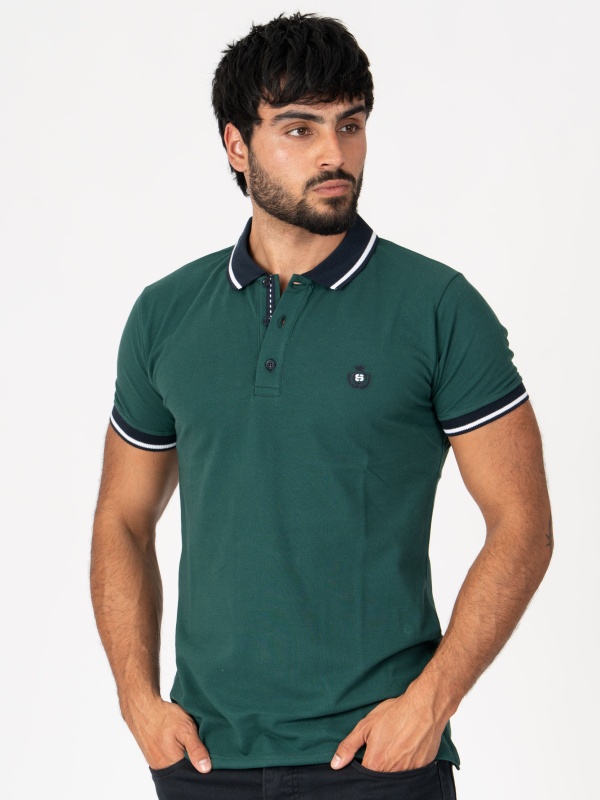 POLO SMK PIQUET VERDE AME