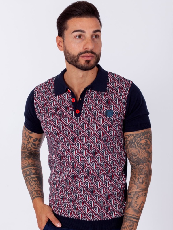 POLO SMK DIAMOND PATTERN