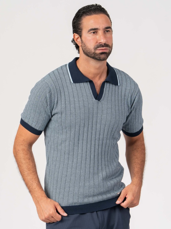 POLO SMK TRICOT CANELADO