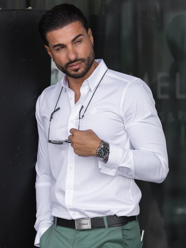 CAMISA SMK SLI/FIT BRANCO