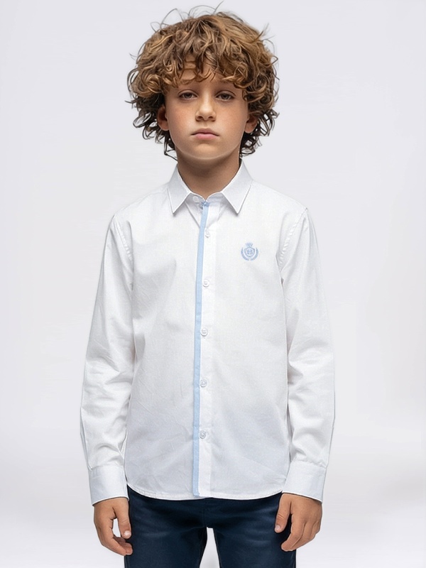 CAMISA SMKIDS AZUL BB CNT