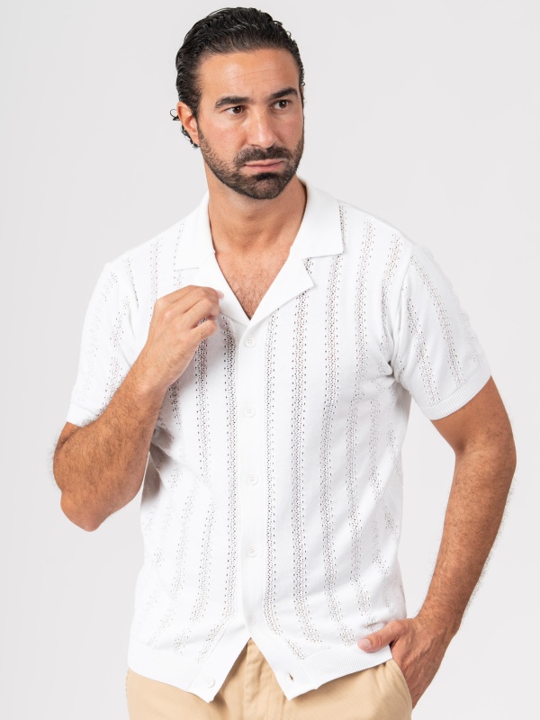 CAMISA SMK TRICOT RENDADA