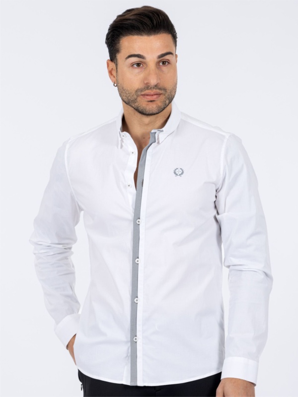 CAMISA SMK GRAY CONTRAST