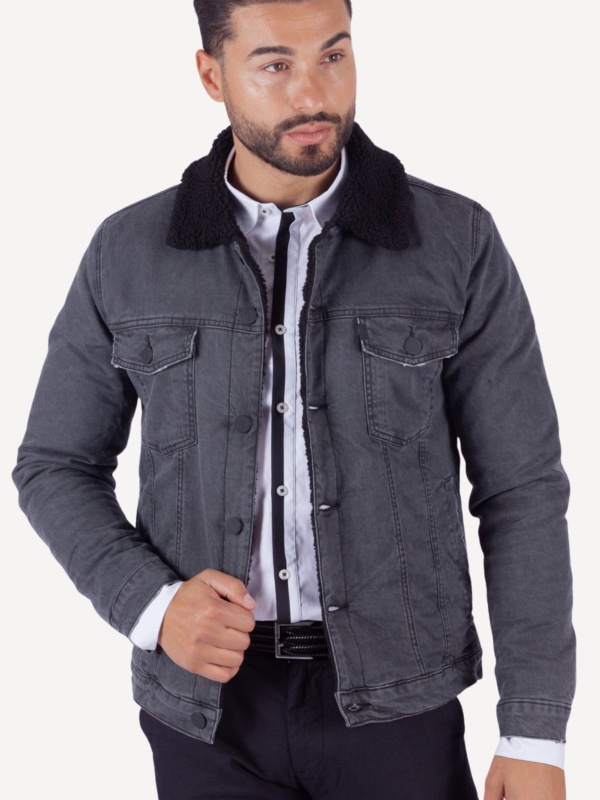 BLUSÃO SMK BLACK DENIM